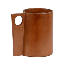 Load image into Gallery viewer, Leather Vase