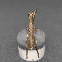 Load image into Gallery viewer, Brass Mantis