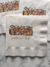 Load image into Gallery viewer, Gangs All Here Multiple Bourbons Cocktail Napkin