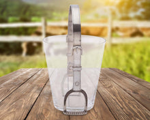 Load image into Gallery viewer, Stirrup Glass Ice Bucket