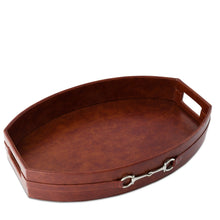 Load image into Gallery viewer, Equestrian Horse Bit Leather Tray