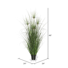 Load image into Gallery viewer, 48" Artificial Potted Green Grass