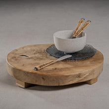 Load image into Gallery viewer, Teak Charcuterie Board