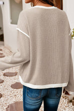 Load image into Gallery viewer, Trimmed Sweater (+)