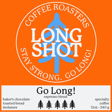 Load image into Gallery viewer, Long Shot Coffee 12oz Ground (+)