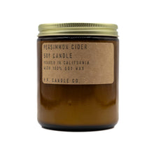 Load image into Gallery viewer, Persimmon Cider Soy Candle