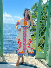 Load image into Gallery viewer, Sydney Lotus Shirtdress (+)