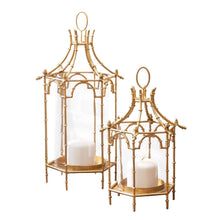 Load image into Gallery viewer, Gold Pagoda Lanterns (+)