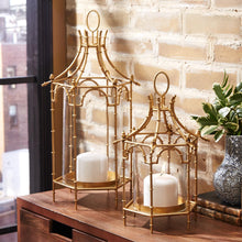 Load image into Gallery viewer, Gold Pagoda Lanterns (+)