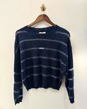 Load image into Gallery viewer, Whitecaps Sheer Stripe Long Sleeve