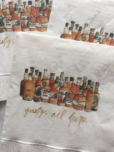 Load image into Gallery viewer, Gangs All Here Multiple Bourbons Cocktail Napkin