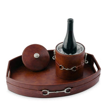 Load image into Gallery viewer, Equestrian Horse Bit Leather Tray