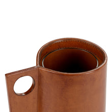 Load image into Gallery viewer, Leather Vase