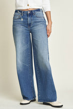 Load image into Gallery viewer, Madison Mid Rise Aged Bright Blue Worn