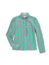 Load image into Gallery viewer, Nutcracker Ruffle Blouse