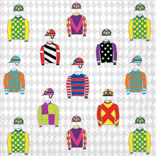 Load image into Gallery viewer, Jockey Silks Cocktail Napkins