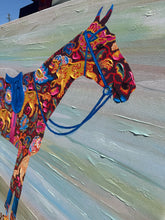 Load image into Gallery viewer, 'Paisley Foo Dog Print Horse'