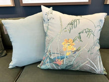 Load image into Gallery viewer, Blue Garden Pillow