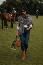 Load image into Gallery viewer, Green Stirrup Loop Scarf