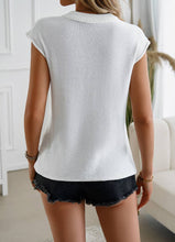 Load image into Gallery viewer, Flag Knit Sweater Tank