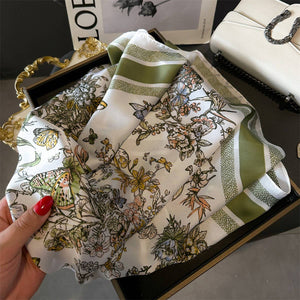 Butterfly Floral Scarf
