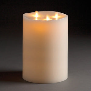 Lightli Moving Flame Indoor Tri-Flame Pillar 10
