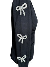 Load image into Gallery viewer, Crystal Bows Blazer
