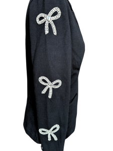 Crystal Bows Blazer