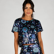 Load image into Gallery viewer, Cosmic Sequins Top