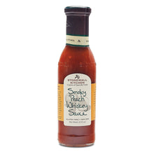 Load image into Gallery viewer, Smoky Peach Whiskey Sauce (11 oz)
