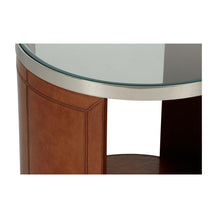 Load image into Gallery viewer, Craftsman Leather Side Table