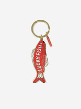 Load image into Gallery viewer, Good Fortune Fish Keychain
