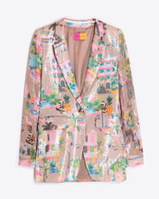 Load image into Gallery viewer, California Print Sequin Blazer