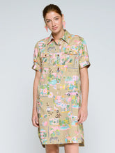 Load image into Gallery viewer, California Print Dress