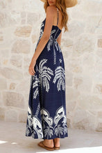 Load image into Gallery viewer, Palm Print Maxi Dress