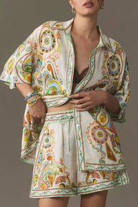 Roulette Shirt & Shorts Set