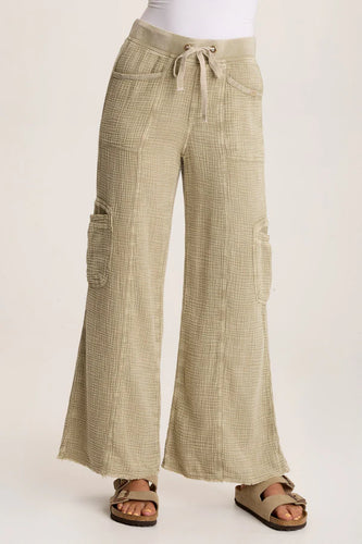 Rizal Gauze Flare Pants
