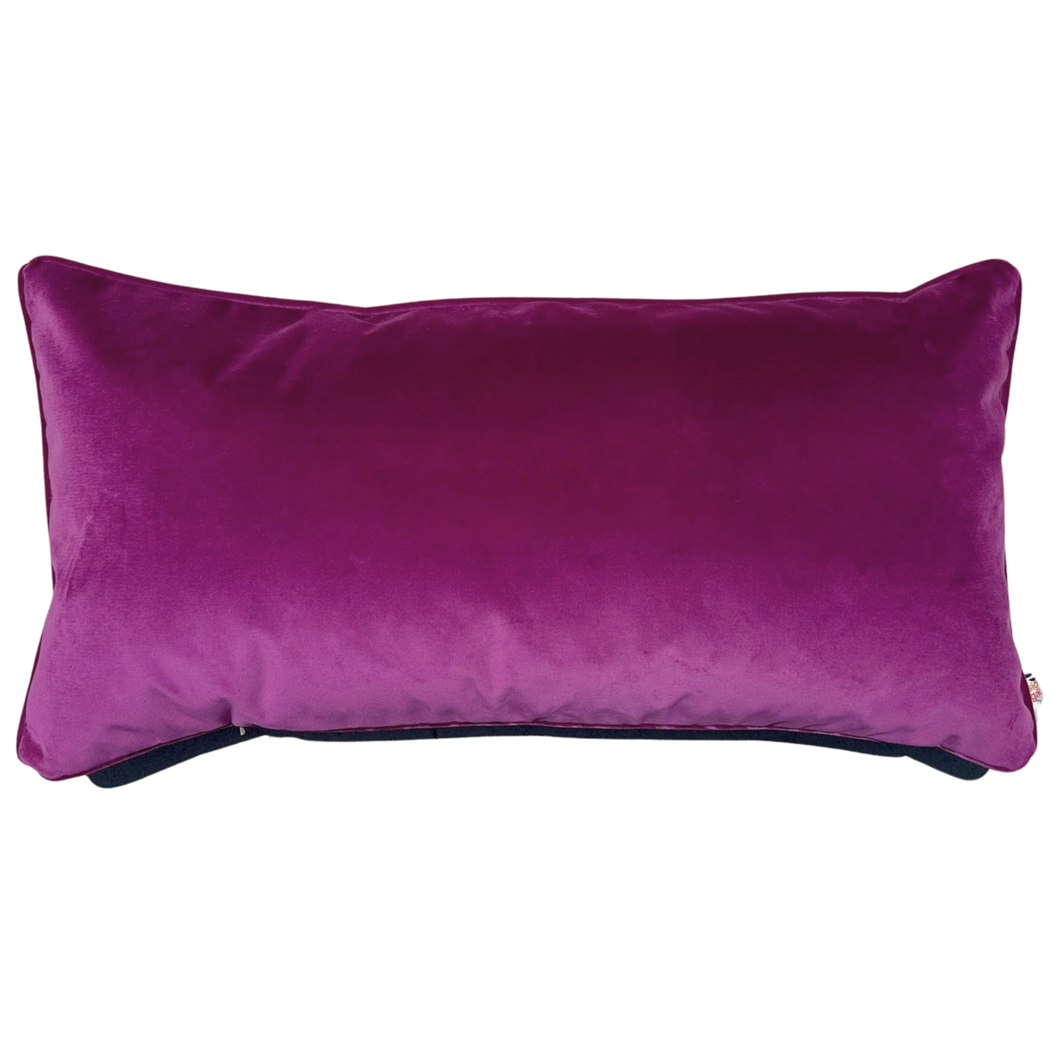 Fuchsia Velvet Pillow