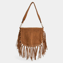 Load image into Gallery viewer, Jessie Tassel Crossbody + Shoulder Bag