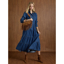 Load image into Gallery viewer, Jessie Tassel Crossbody + Shoulder Bag