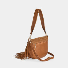 Load image into Gallery viewer, Jessie Tassel Crossbody + Shoulder Bag