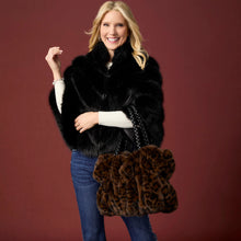 Load image into Gallery viewer, Solene Faux Fur Tote