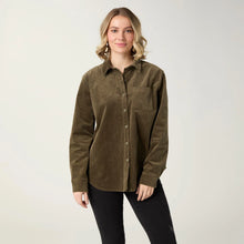 Load image into Gallery viewer, Aubree Corduroy Button Up