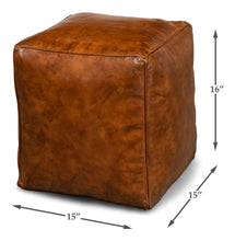 Load image into Gallery viewer, Sunday Afternoon Leather Cube