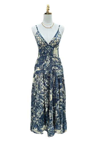 Tiered Strappy Maxi