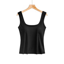Load image into Gallery viewer, Built-in Bra Ribbed Tank (+)