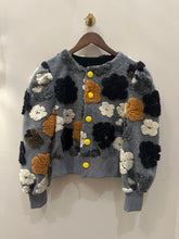 Load image into Gallery viewer, Floral Sweater Cardigan (+)