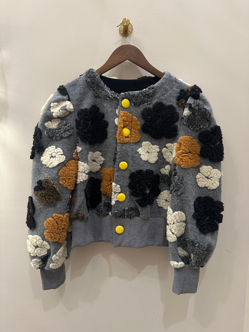 Floral Sweater Cardigan (+)