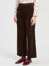Load image into Gallery viewer, Burgundy Velvet Trousers
