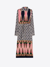 Load image into Gallery viewer, Geo Midi Dress